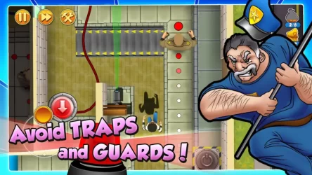 لعبة Robbery Bob 2 مهكرة Robbery Bob 2 MOD APK 2 1024x576 1