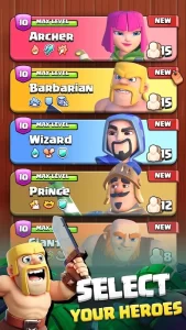 لعبة Clash Quest مهكرة clash quest 5