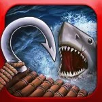 لعبة Raft Survival مهكرة (تسوق مجاني ، قائمة ميجا)